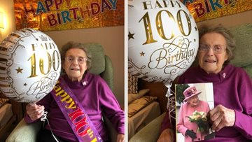 Newcastle care home Resident celebrates 100th birthday after fighting off COVID-19